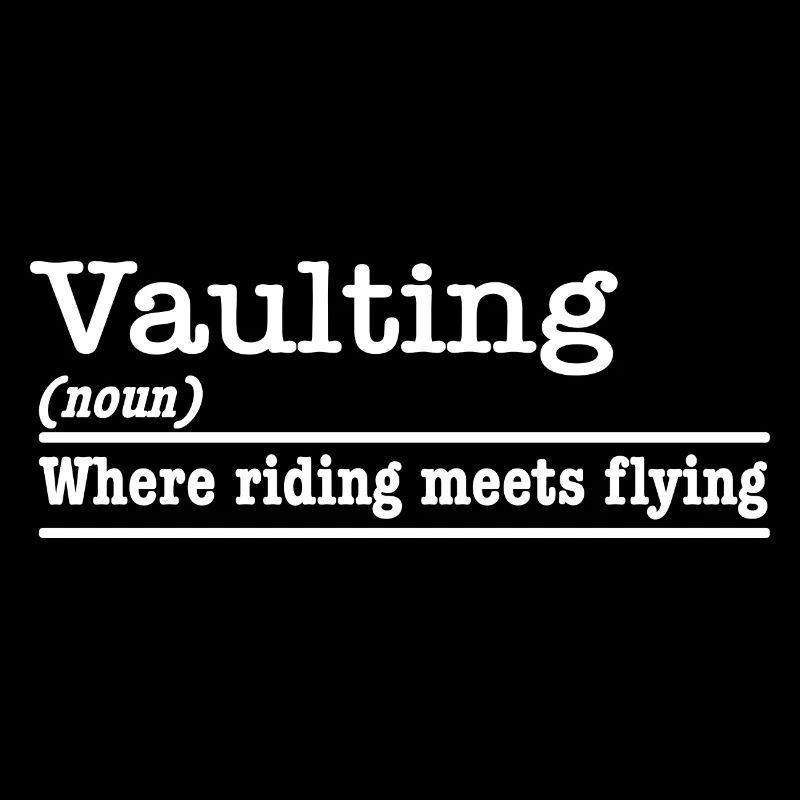Vaulting Where Riding Meets Flying Voltigieren