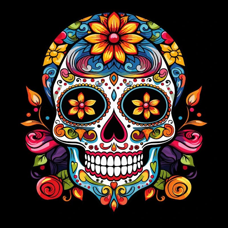 Crâne de sucre Méxicain