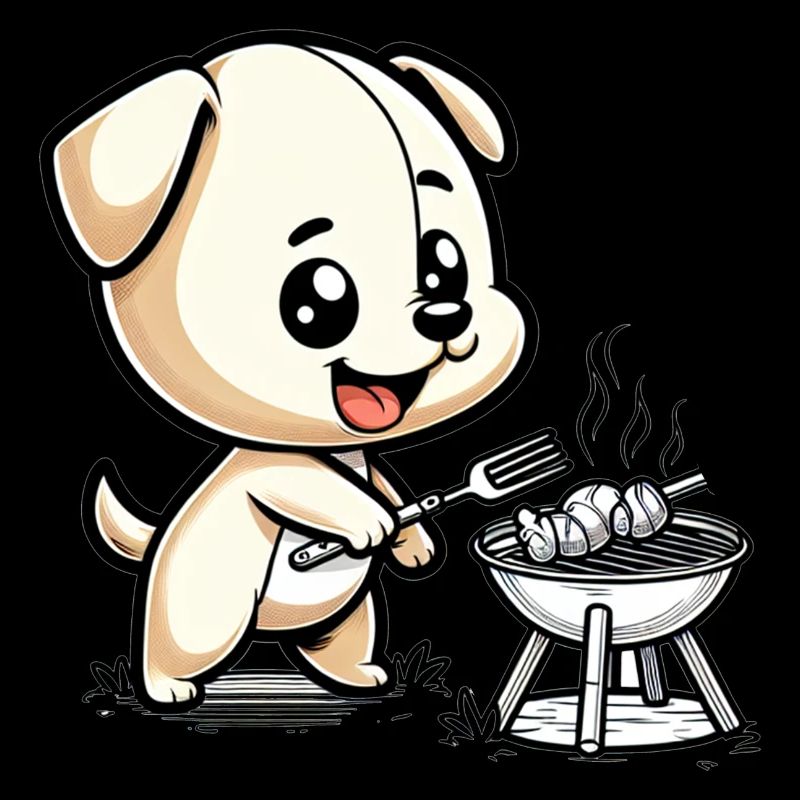 Chien BBQ mignon