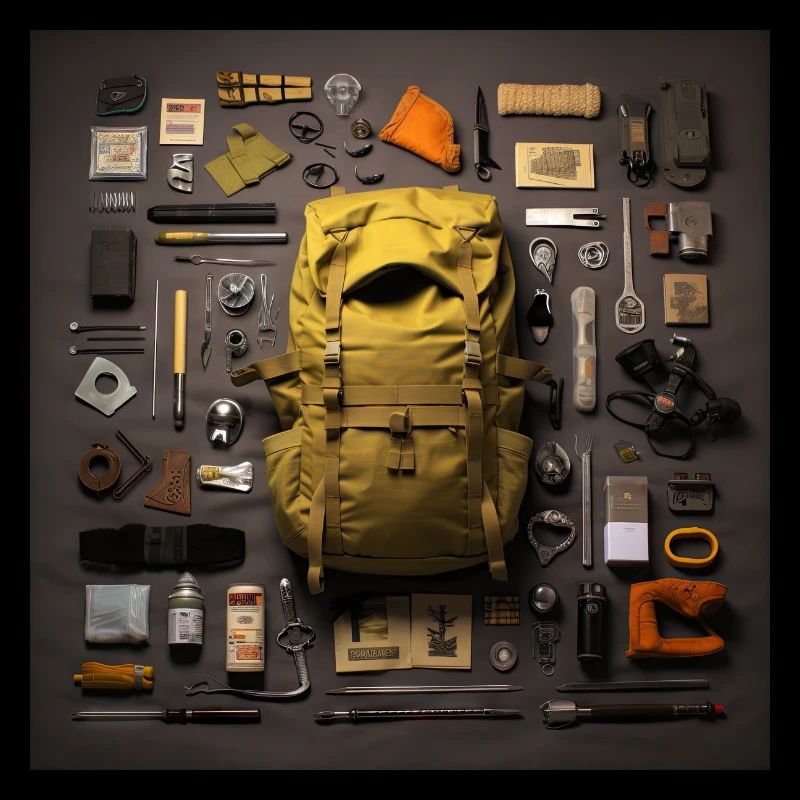 Everything I need for hiking