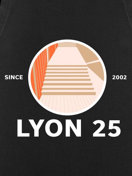 Legendäre Lyon 25 Treppe