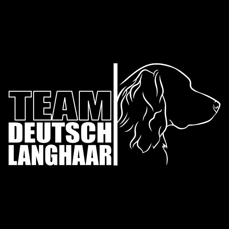 TEAM Deutsch Langhaar Hunde Hund Wilsigns