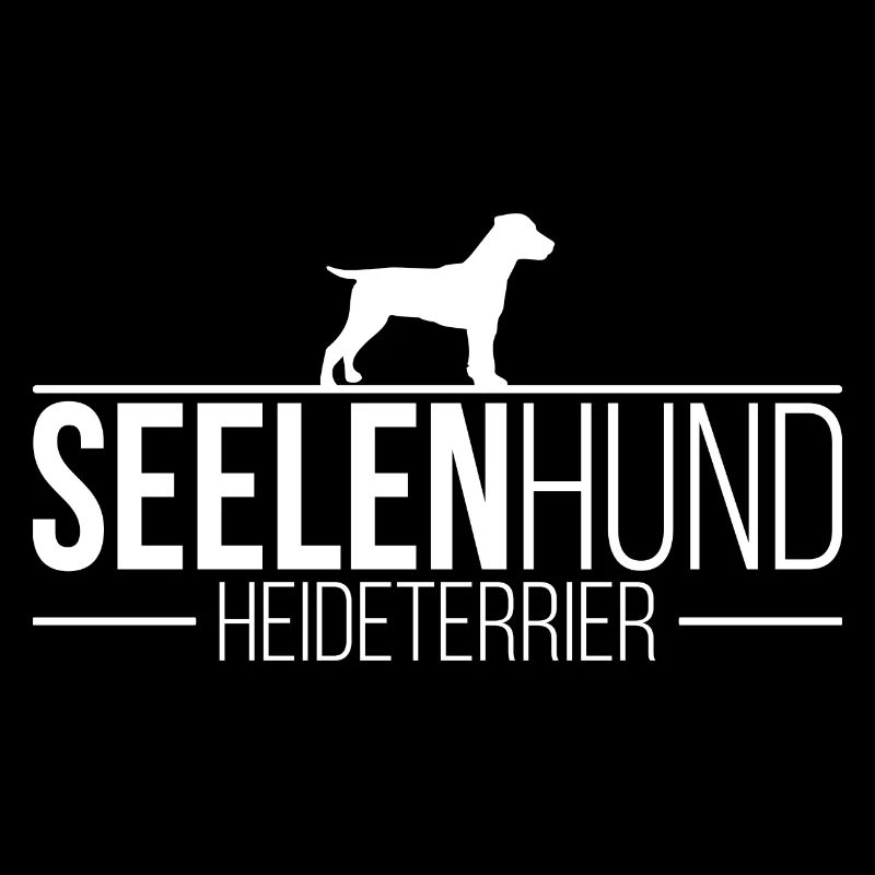 HEIDETERRIER Seelenhund Hundespruch Wilsigns