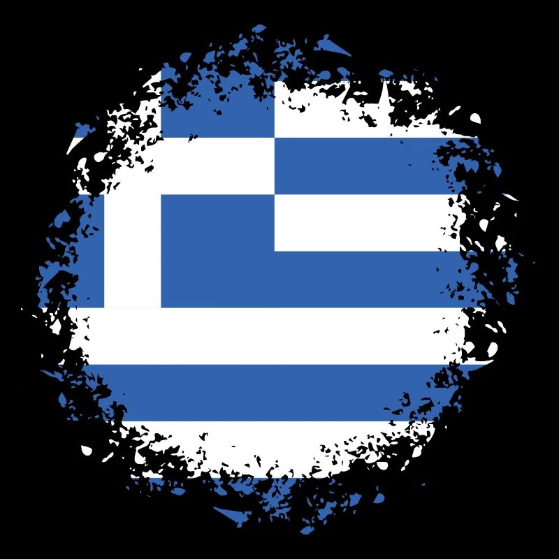 Grèce Drapeau Hellas Athènes Drapeau grec