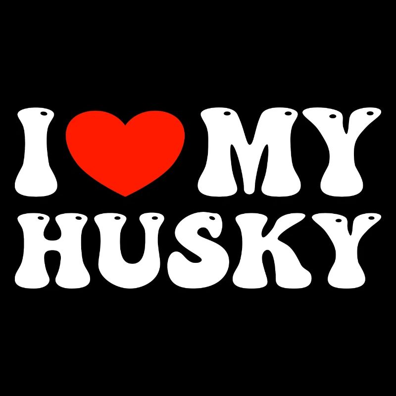 J’aime mon husky