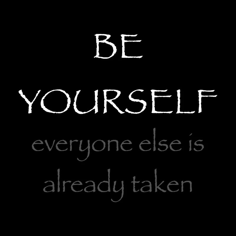 sprüche spruch sei du selbst