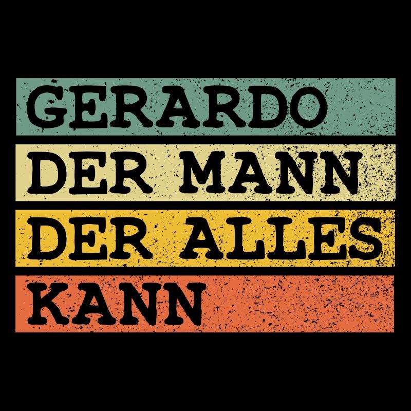 Der Mann Der Alles kann Gerardo