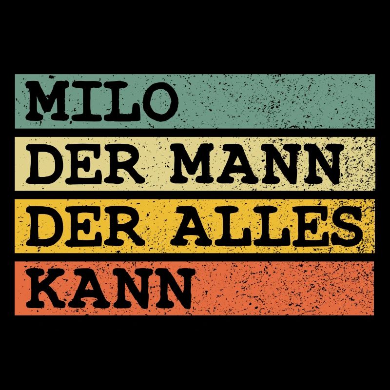 Der Mann Der Alles kann Milo