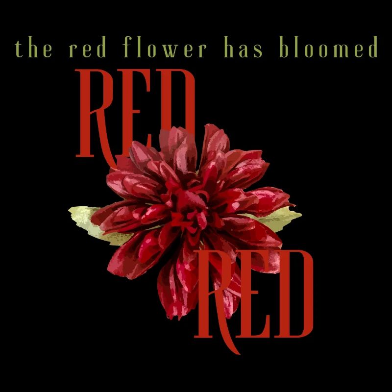 La fleur rouge
