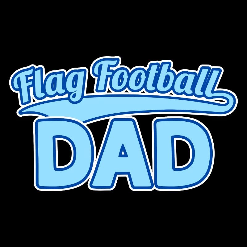 Flag Football Dad Vater