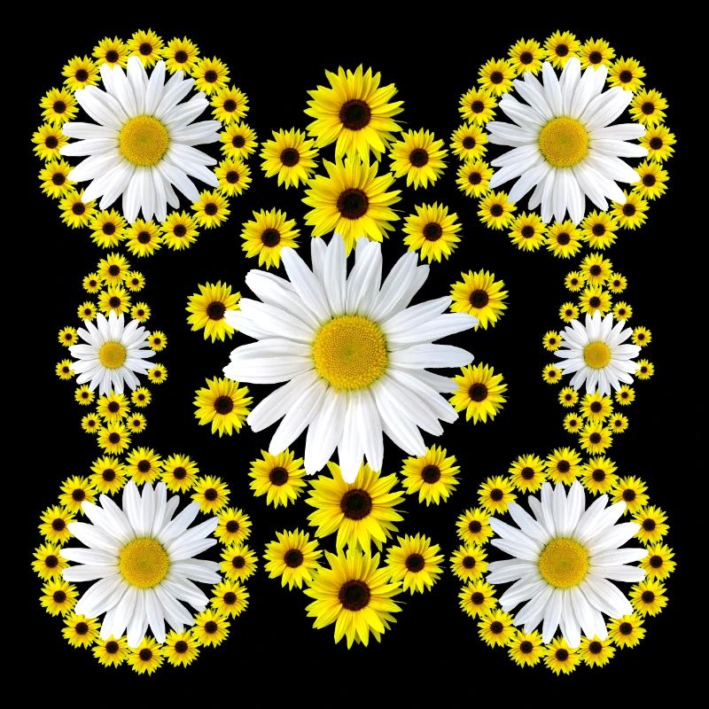 Blumen Margeriten Sonnenblumen Gänseblümchen
