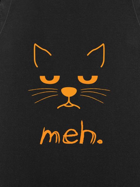 Le chat agacé