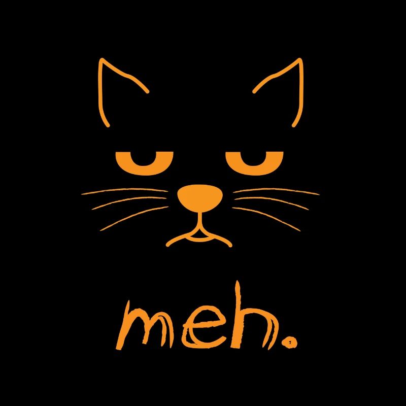 The annoyed cat