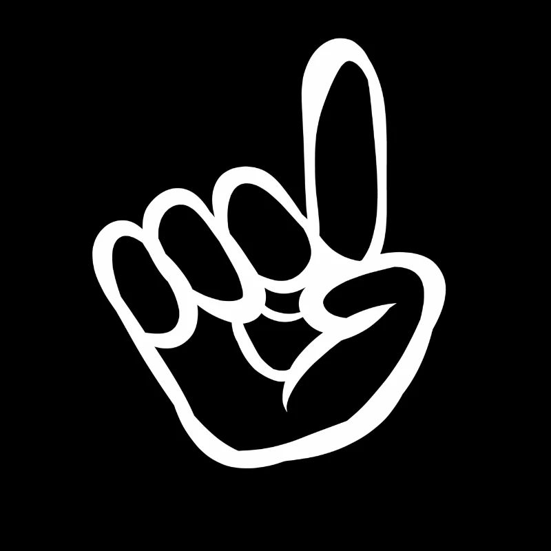 Main signe cadeau signe index