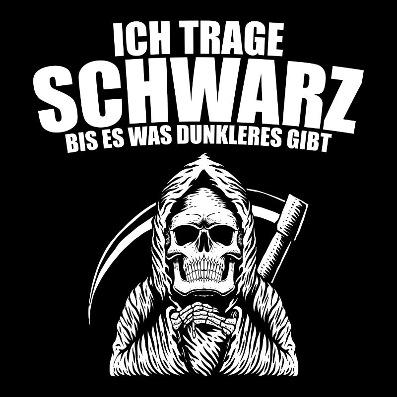 Schwarz Lustige Sprüche Gothic Sarkasmus