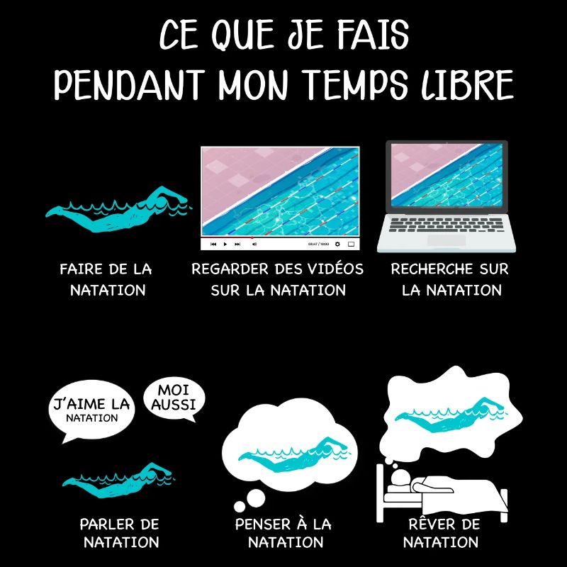 Natation, idée cadeau passion sport