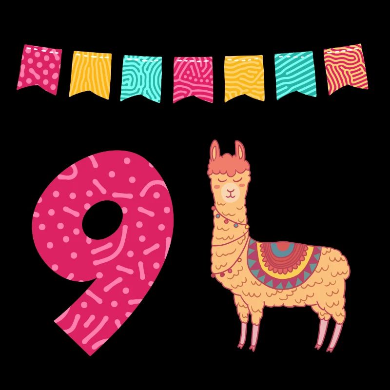 9. Geburtstag Lama Alpaka