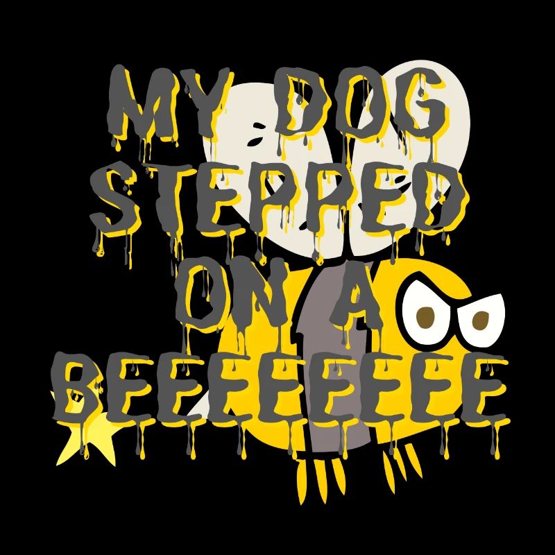 my dog stepped on a bee mit Spendenaktion