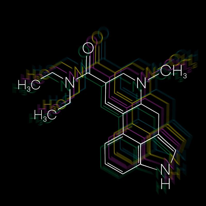 LSD-Molekül