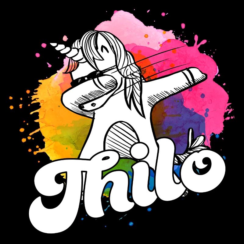 THILO - Beau nom de garçon avec licorne cool