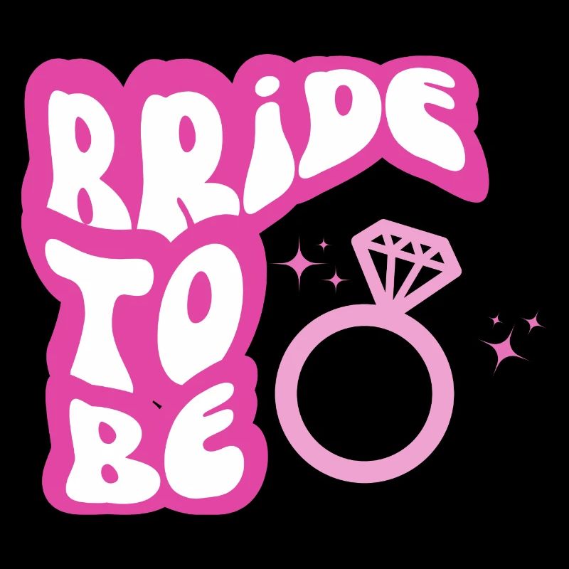 Bride to be pink