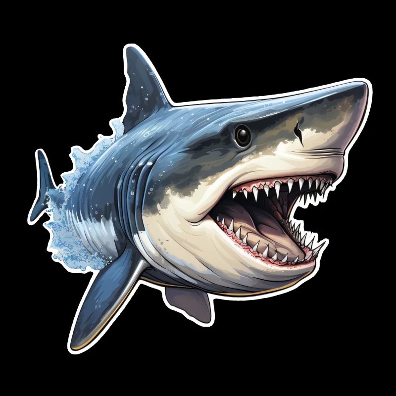 Shark voracious