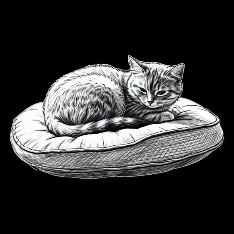 Kitty cat sleep