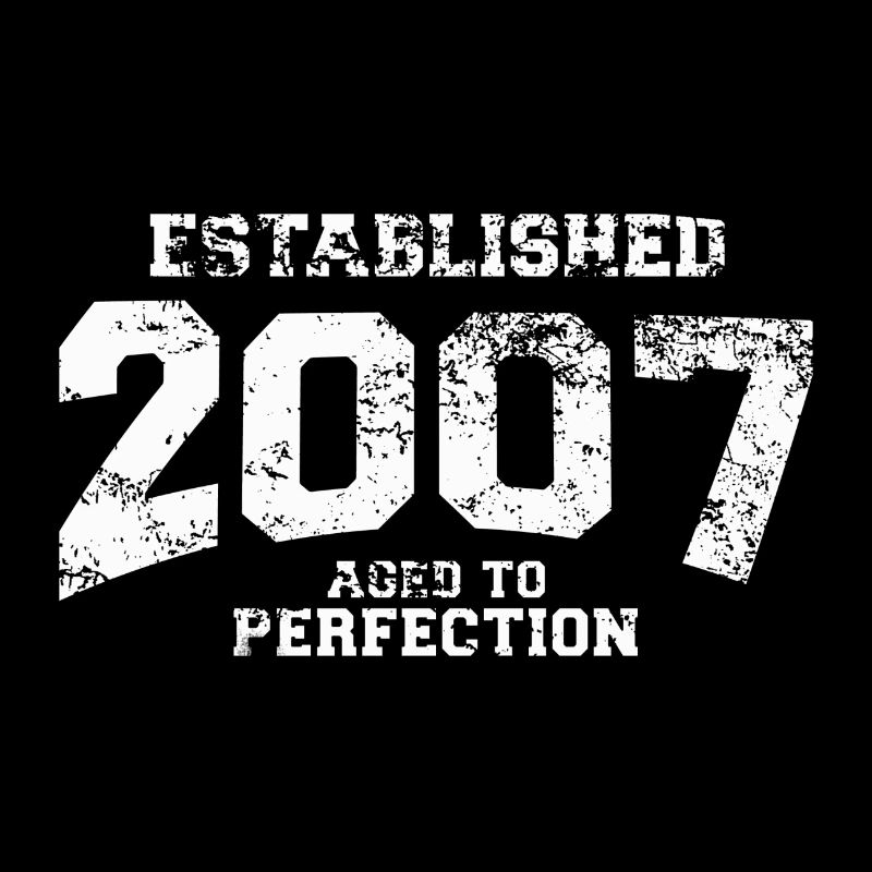 established 2007 - aged to perfection (de)
