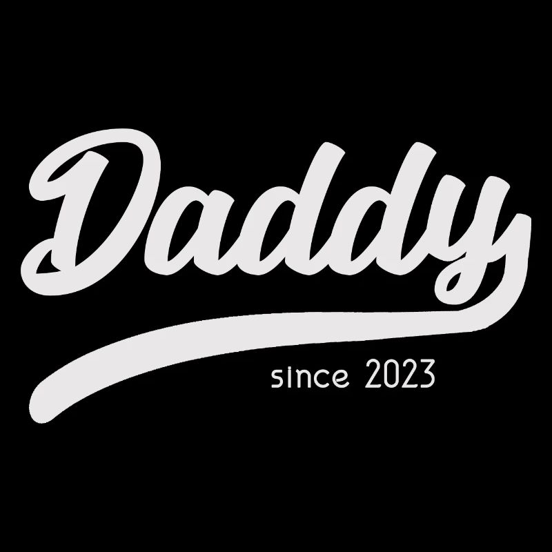 Daddy Since 2023 - Stylish Dad T-Shirt