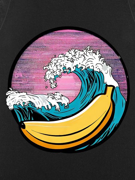 Surfing Banana Sunset