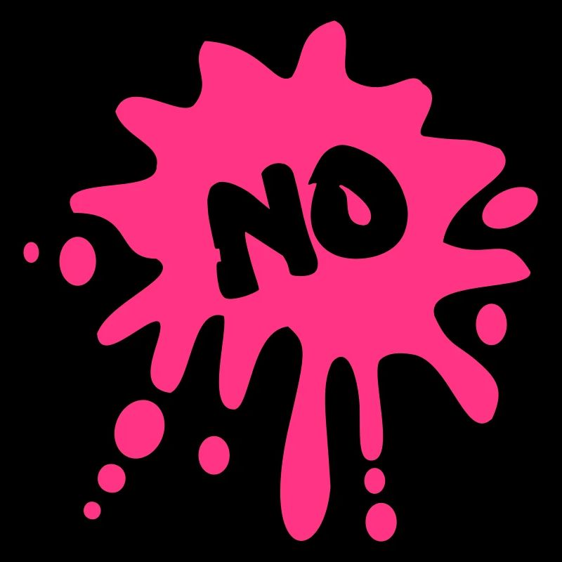 Non, des éclaboussures de peinture