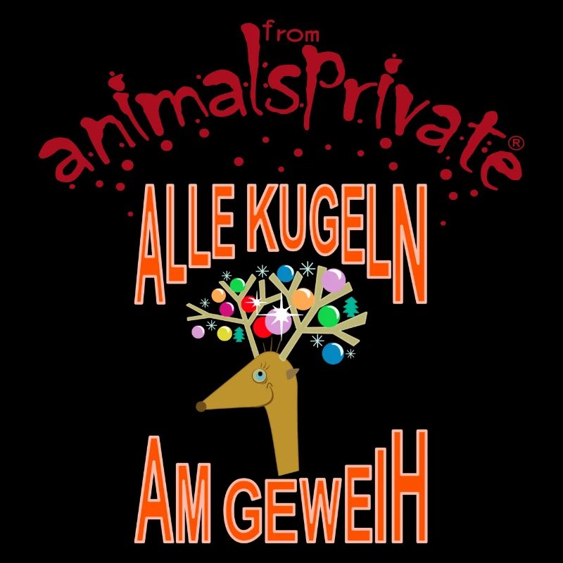 alle Kugeln am Geweih