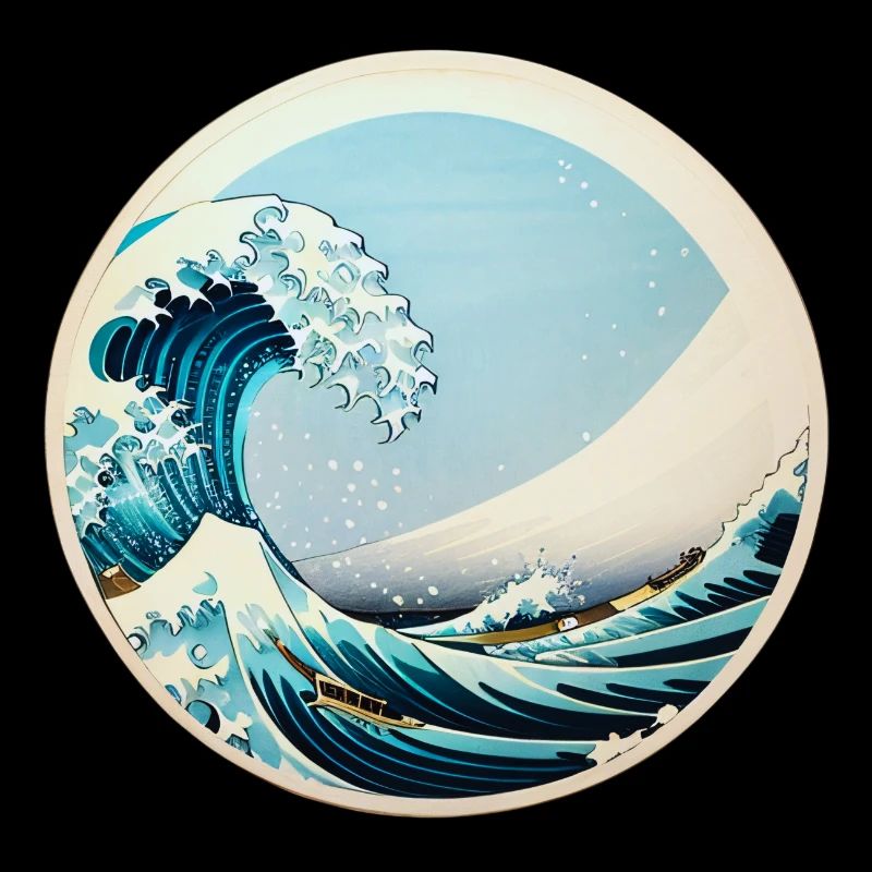 Caught in the wave