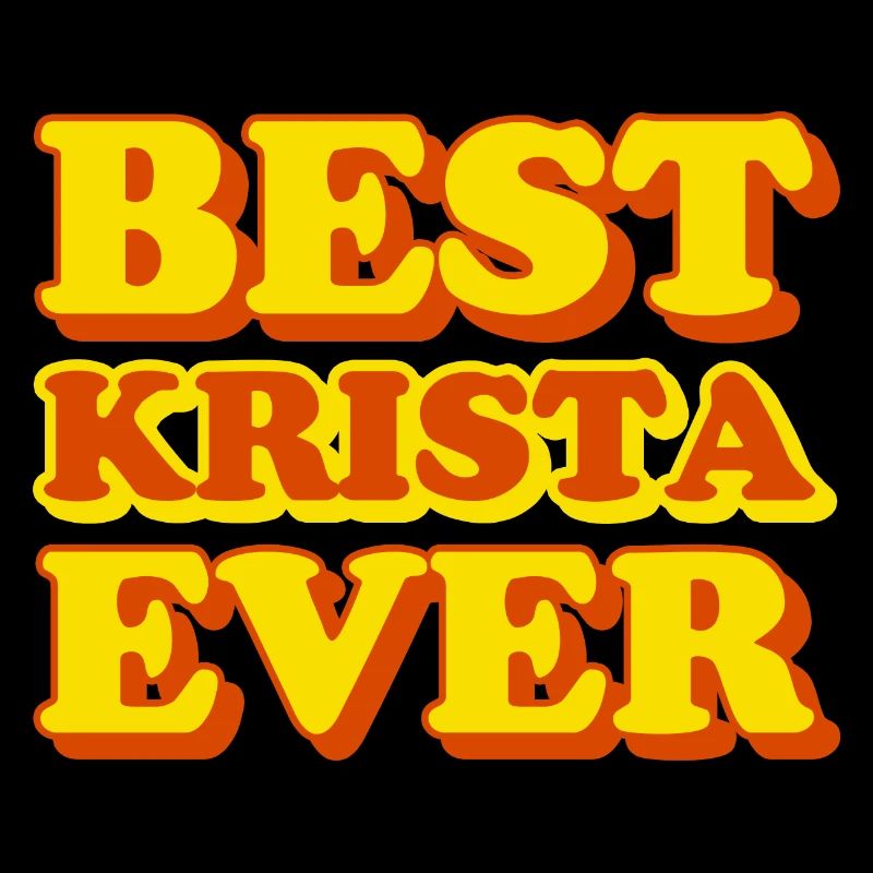 Krista First Name Funny Gift