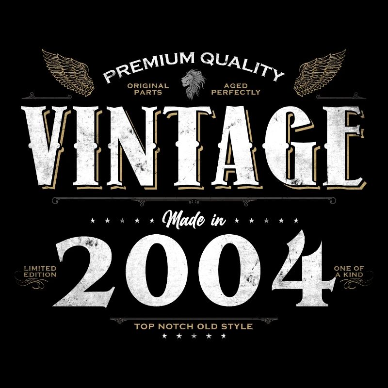 20 ans Millésime 2004 Edition Limitée 20ème