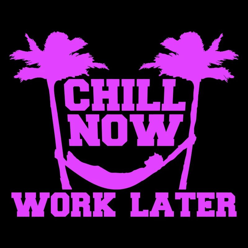 Chill Now Work Later Hammock Work Sleep