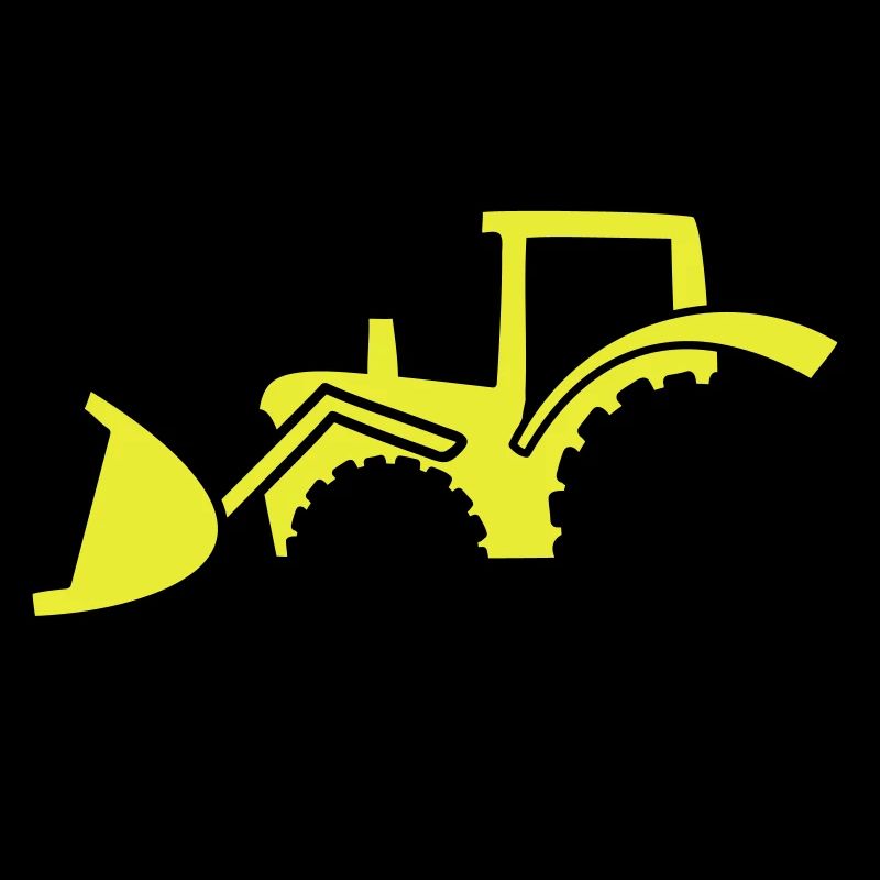 Traktor Frontlader Bulldog Radlader mit Schaufel