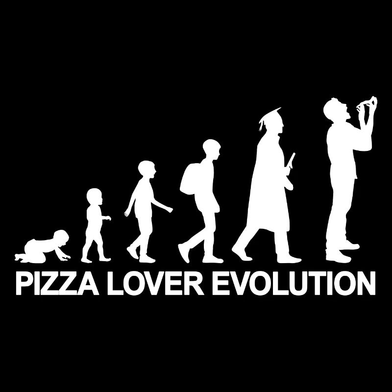 Evolution eines Pizzaliebhabers