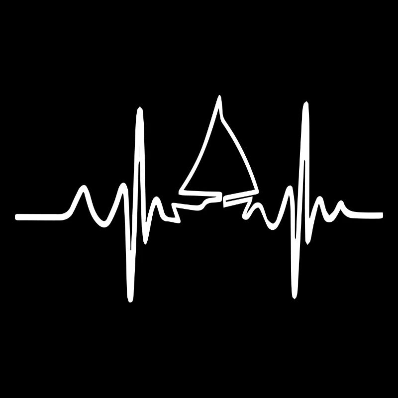 Segelboot Heartbeat Segelboot Segelboot