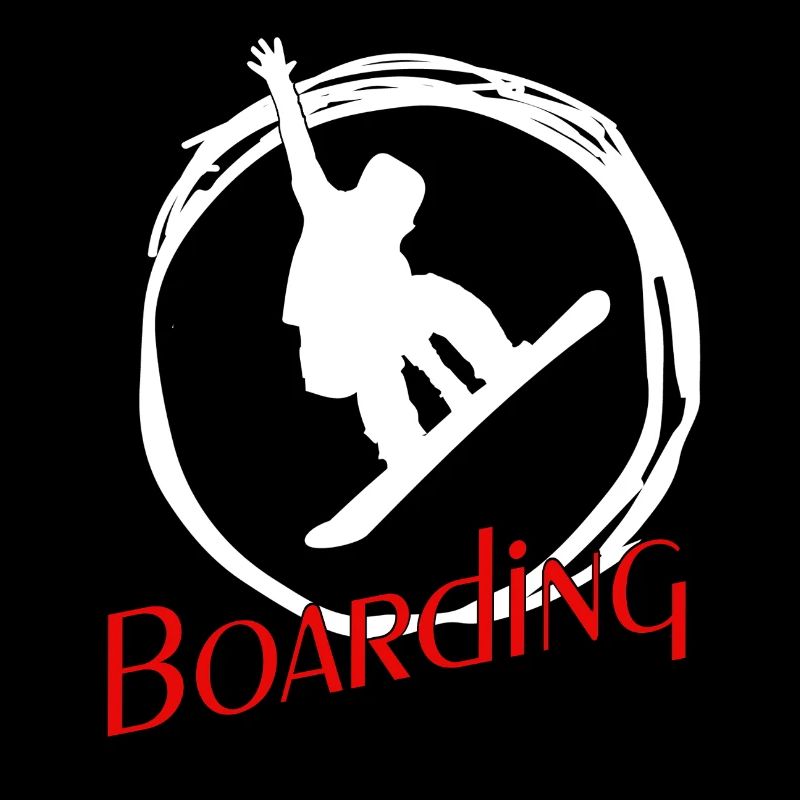 Snowboarder Snowboarding Snowboard