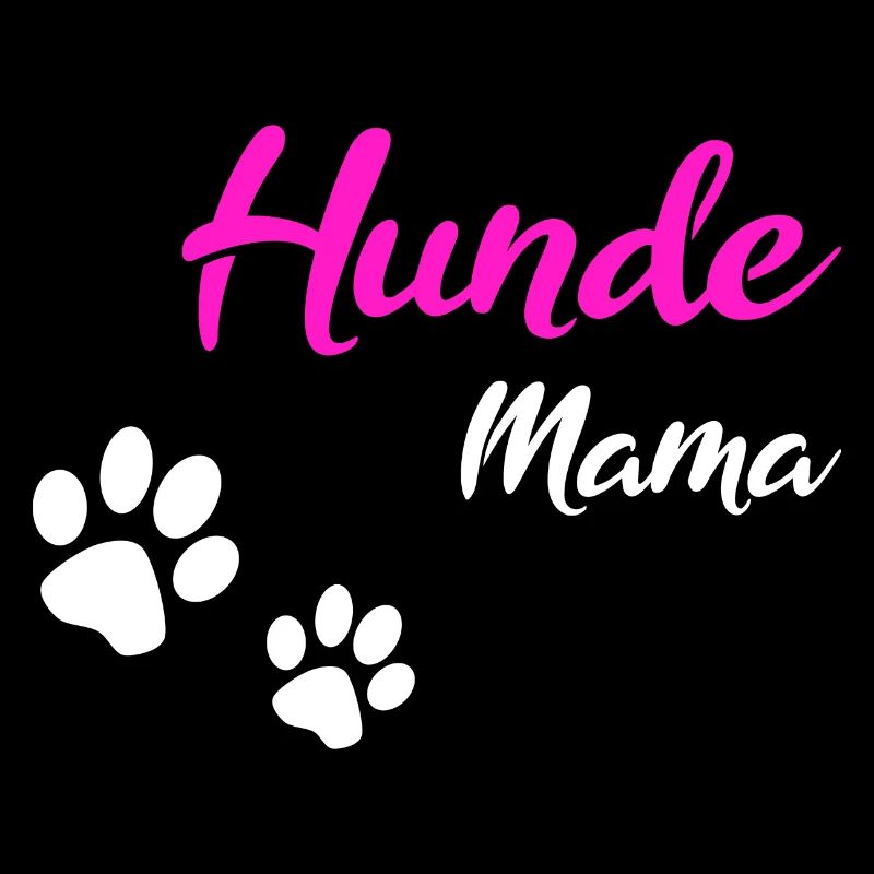 Hunde Mama Geschenk white