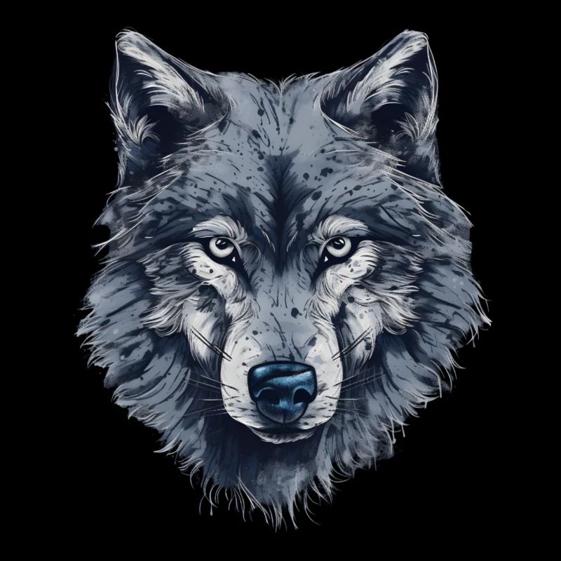 Wolf als Waldkumpel