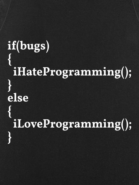 LoveProgramming, HateBugs! #InformatikerHumor