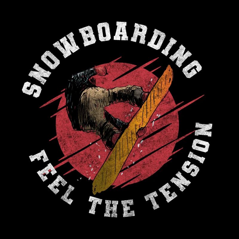 Snowboard Mountain Winter Holidays