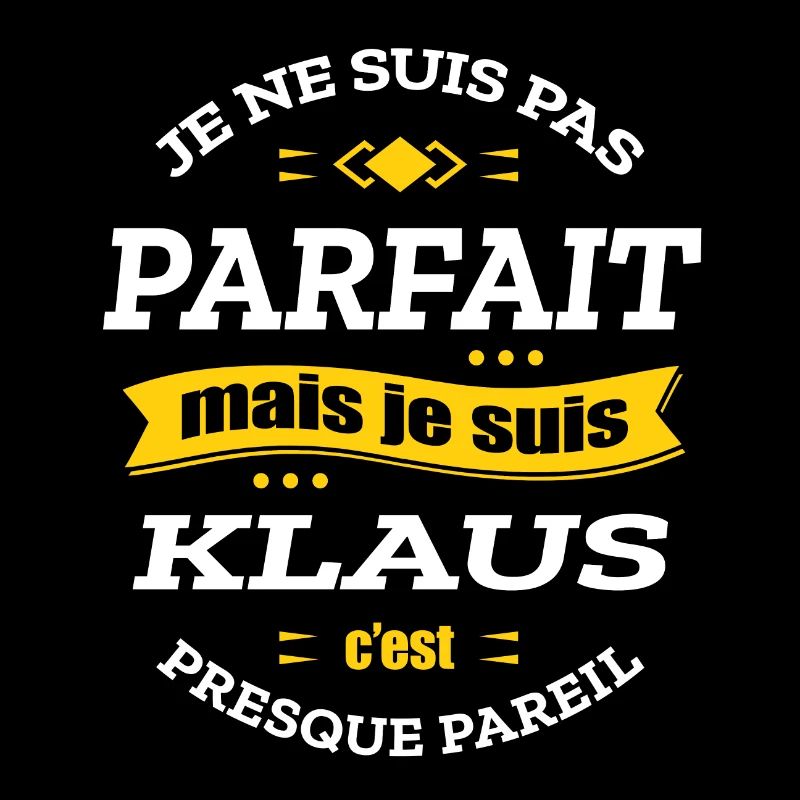 KLAUS PARFAIT - PRENOM KLAUS