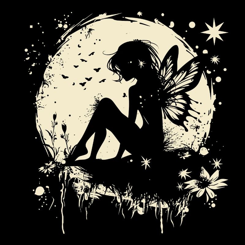 Fée, Elfe, Lune, Conte de fées, Créatures mythiques
