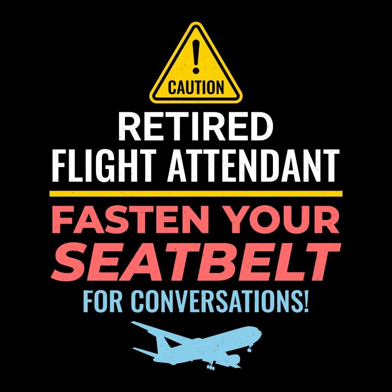 Retired Flight Attendant Aviation Cabin Crew