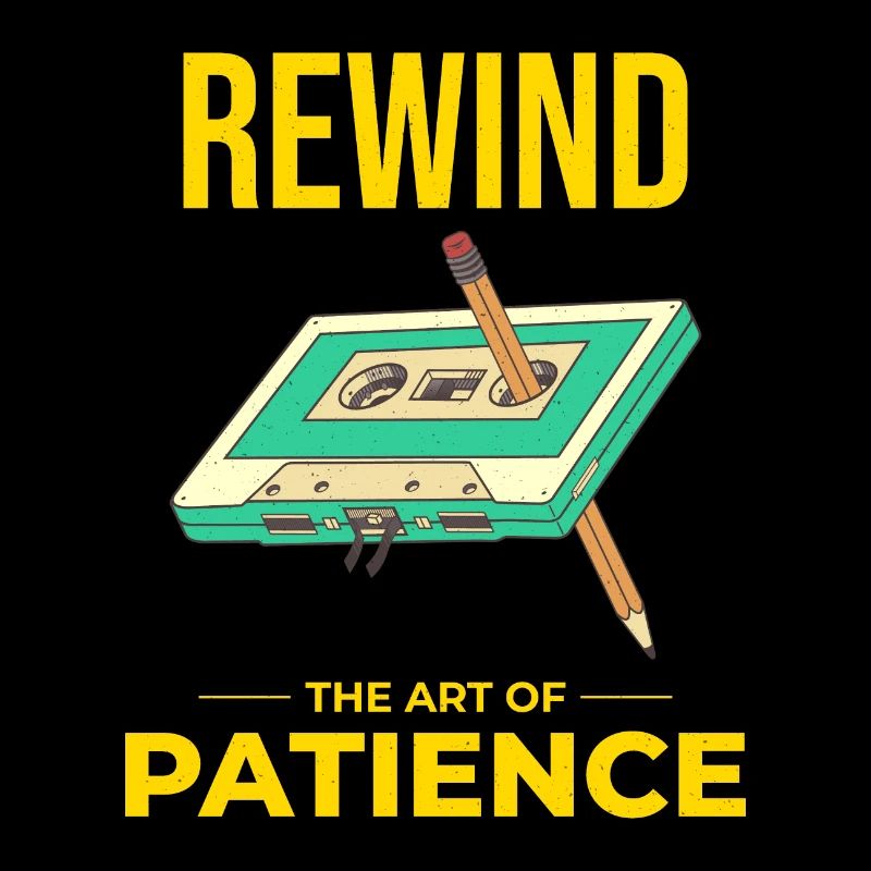 Cassette Tape Rewinding 80s Nostalgia Retro 1980s