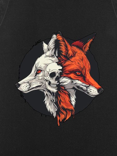 Halloween Fox Skeleton