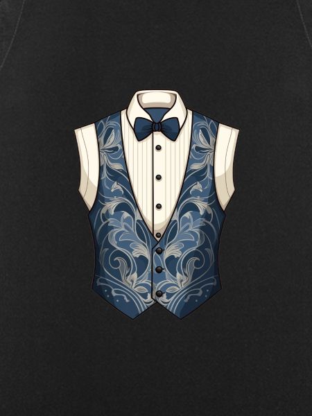 Suit Waiter Opera Vest